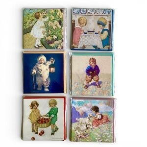 12 Vintage Art Notecards with Envelopes (Sealed)
